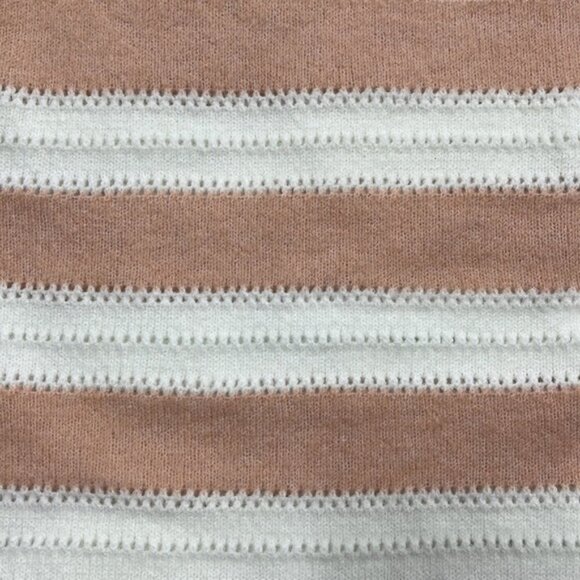 FRNCH Paris Stripe Pointelle Crewneck Sweater - Picture 6 of 8